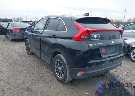 2020 Mitsubishi Eclipse Cross Es 1.5T z USA, uszkodzony, nr VIN JA4AS3AA3LZ029770